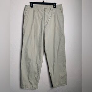 Patagonia‎ Men Size 33 Organic Cotton Khaki Straight Leg Pants